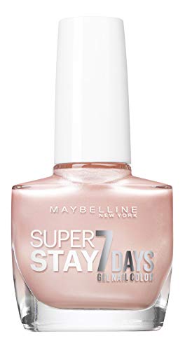 Maybelline SuperStay 7Days 78 Porcelain 10ml Rosa esmalte de uñas - esmaltes de uñas (Rosa, Porcelain, Francia, 1 pieza(s), 10 ml, 21 mm)