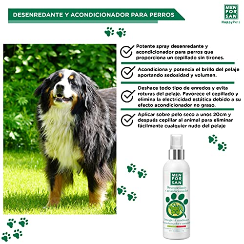 MENFORSAN Desenredante y Acondicionador Perros - 125 ml