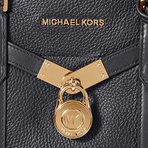 Michael Kors Hamilton Legacy - Bolsa para tornister, Negro (Black), 14x25x34 cm (B x H x T)