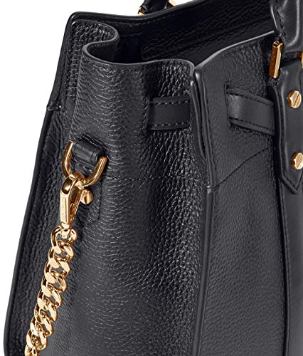 Michael Kors Hamilton Legacy - Bolsa para tornister, Negro (Black), 14x25x34 cm (B x H x T)