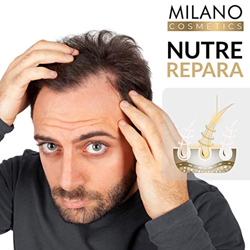 Milano Champú Zero Anticaída 250 ml champu sin sulfatos ni parabenos ni siliconas ni minerales ni sales shampoo para pelo cabello natural sensitive profesional champu cero