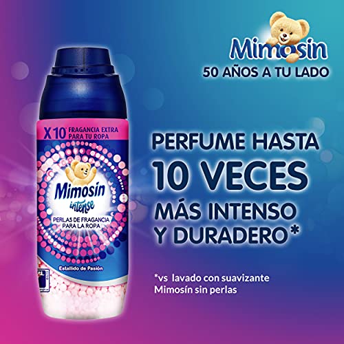 Mimosin Intense Perlas de Fragancia Suavizante Estallido de Pasión 275g