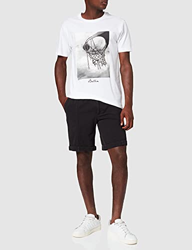 Mister Tee Ballin 2.0 tee Camiseta, Blanco, L para Hombre