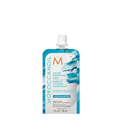 Moroccanoil Mascarilla Con Color: Aguamarina, 30ml