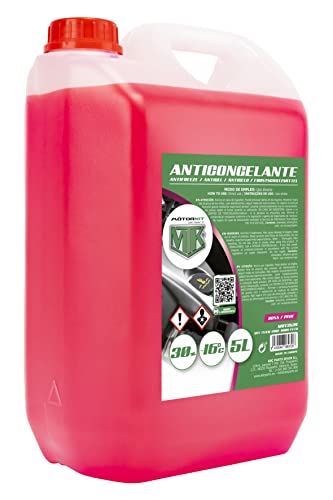 Motorkit MOT3539 Anticongelante, 5L, 30 %, Rosa