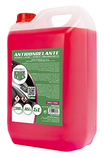 Motorkit MOT3539 Anticongelante, 5L, 30 %, Rosa