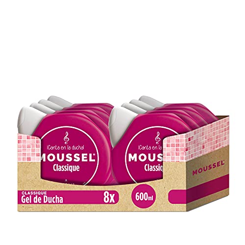 Moussel  Gel de Ducha  Classique Original  600ml - Pack de 8