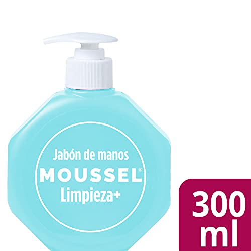 Moussel Jabón de Manos Limpieza+ 300ml - Pack de 6