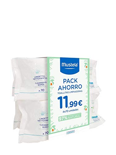 Mustela Mustela Toallitas Pack Ahorro 4X70 Unidades 200 g