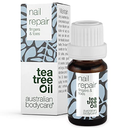 Nail Repair de Australian Bodycare | Para hombres y mujeres con uñas dañadas o descoloridas | Con pincel aplicador fácil| Uso diario para los hongos de las uñas | 10 ml