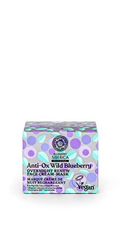 Natura Siberica Anti-OX Wild Blueberry. mascarilla renovadora para la noche