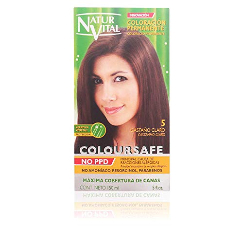 Naturaleza Y Vida Coloursafe Tinte Permanente Tono 5 Castaño Claro - 150 ml