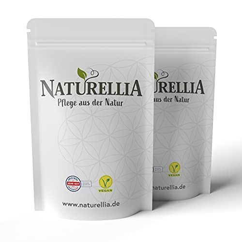 Naturellia 10g Ácido Hialurónico Vegano Polvo Puro Dúo Alta 5g Hialurón Polvo Alta Molecularidad y 5g Hialurón en Polvo Baja Molecularidad adecuado para la elaboración de cremas de sueros cosméticos