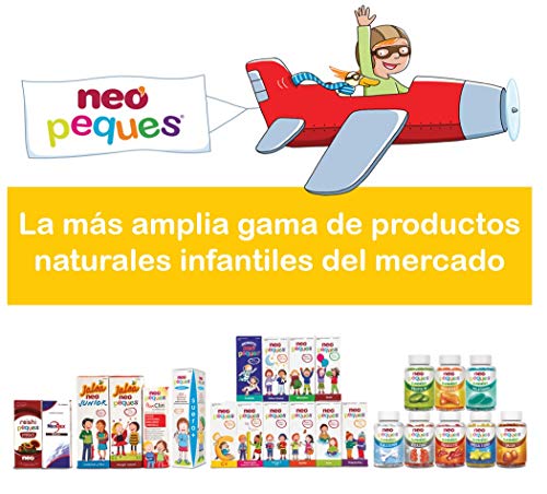 NEO PEQUES | 150 ml | Jarabe Infantil C+ a Base de Vitamina C y Zinc | Fortalece las Defensas y Favorece el Crecimiento en Niños | Delicioso Sabor Naranja