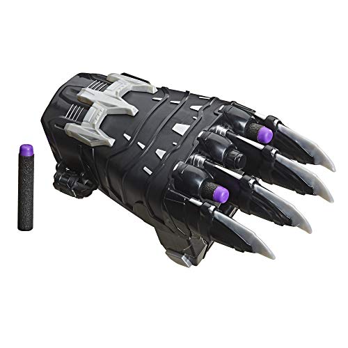 Nerf Moves Marvel Avengers Black Panther Power Slash Claw Lanzador de dardos