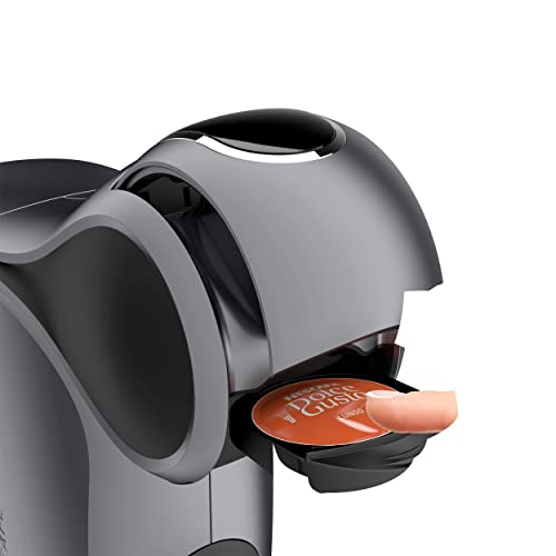 Nescafé Dolce Gusto Genio S Touch De'Longhi EDG426.GY - Cafetera express automática de cápsulas, 15 bares de presión y depósito de 0.8 L, color gris