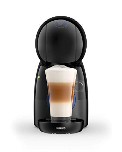 Nescafé Dolce Gusto Piccolo XS Krups KP1A08. Cafetera de cápsulas 15 bares de presión, capacidad 0.8L, bebidas frías o calientes, modo Eco, 30 tipos café, bandeja regulable 3 alturas