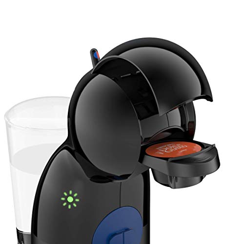 Nescafé Dolce Gusto Piccolo XS Krups KP1A08. Cafetera de cápsulas 15 bares de presión, capacidad 0.8L, bebidas frías o calientes, modo Eco, 30 tipos café, bandeja regulable 3 alturas