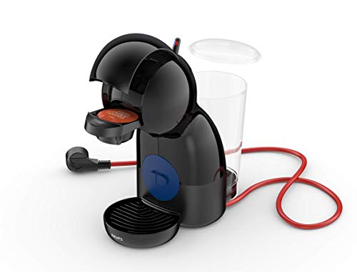 Nescafé Dolce Gusto Piccolo XS Krups KP1A08. Cafetera de cápsulas 15 bares de presión, capacidad 0.8L, bebidas frías o calientes, modo Eco, 30 tipos café, bandeja regulable 3 alturas