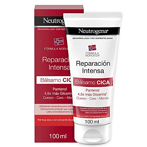 Neutrogena Fórmula Noruega Reparación Intensa Bálsamo Cica, Pieles muy secas 100 ml