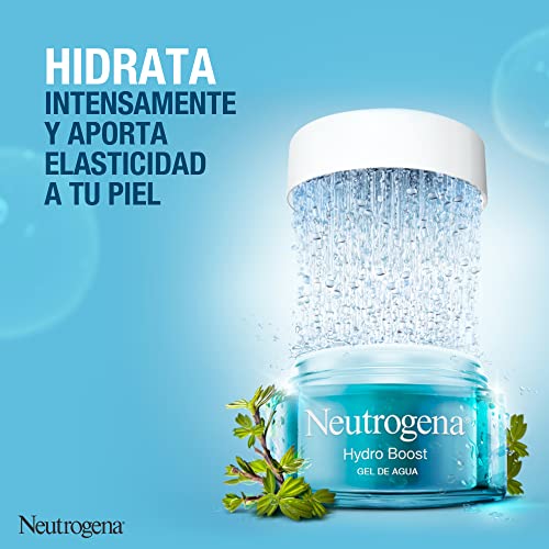 Neutrogena Hydro Boost, 1 Limpiador Facial (200ml), 1  Gel de Aqua Pieles Normales y Mixtas (50ml), 1 Contorno Ojos Anti-Fatiga (15ml), con Ácido Hialurónico, Pack de 3