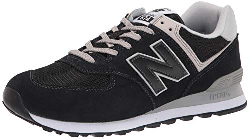 New Balance 574 Core, Zapatillas Hombre, Negro (Black), 42.5 EU