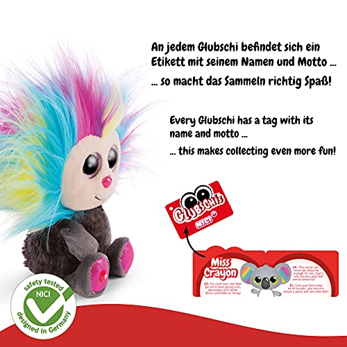 NICI Glubschis: El tierno muñeco de Trapo Original Fee Titiyu 15 cm – Juguetes de Peluche con Grandes Ojos Brillantes y Peinados Locos, Hada de Peluche Suave esponjosa para abrazar y Jugar, 46895