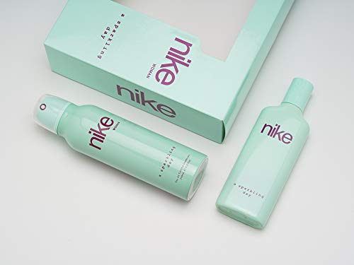 NIKE - A Sparkling Day, Estuche Regalo de Mujer, Pack de 2 Piezas (Perfume 75 ml + Desodorante Antitranspirante en Spray 200 ml)