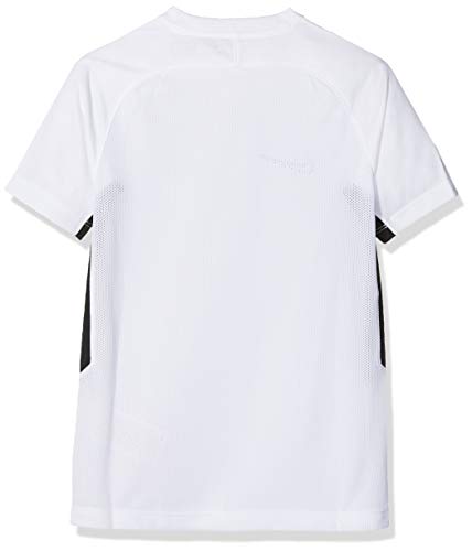 Nike K Tiempo Premier Ss - Camiseta De Manga Corta Unisex - Niños, Blanco (White/ Black), M, Unidad