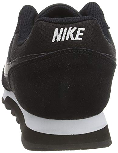 Nike Md Runner 2 - Zapatillas De Correr Mujer, Negro (Black / Black-White), 36.5 EU, Par