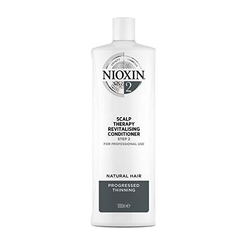 NIOXIN - Acondicionador Scalp Therapy Revitalizing - para Cabello Fino, Natural y muy Debilitado - Sistema 2 - Paso 2 - 1L