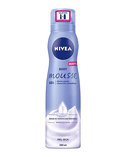 Nivea Body Mousse Efecto Suave, Piel Seca, 200ml