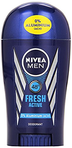 Nivea men - Desodorante fresh active stick, pack de 3 (3 x 40 ml)