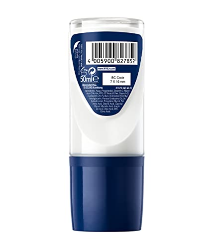 NIVEA MEN Magnesium Dry Fresh en pack de 6 (6 x 50 ml), desodorante antitranspirante para una piel sana, desodorante roll on, protección eficaz 48 horas