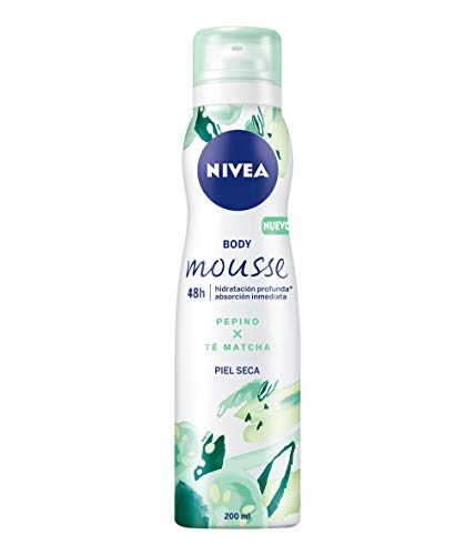 NIVEA, Mousse corporal (Pepino) - 6 de 200 ml. (Total: 1200 ml.)