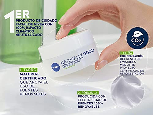 Nivea Naturally Good Agua Micelar con Aloe Vera Bio + NIVEA Naturally Good Gel Limpiador con Aloe Vera Bio + NIVEA Naturally Good Crema de Día Antiarrugas