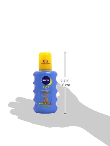 NIVEA Protege & Broncea Spray, Protección Alta, FP 30-200 ml