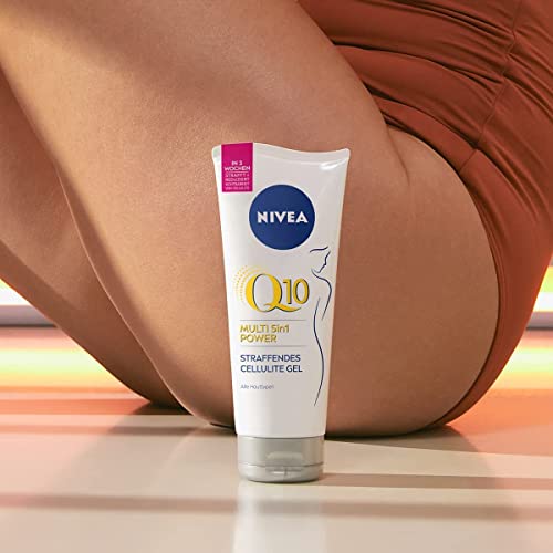 NIVEA Q10 Multi Power 5in1 Gel-Crema Anticelulítico + NIVEA Q10 Aceite de Argán Body Milk hidratante Reafirmante