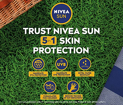 Nivea sun - Kids, loción solar hidratante, factor de protección solar 50+ - 200 ml