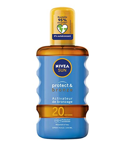 Nivea Sun Protege&Broncea Spray Spf20 200 Ml - 200 Mililitros