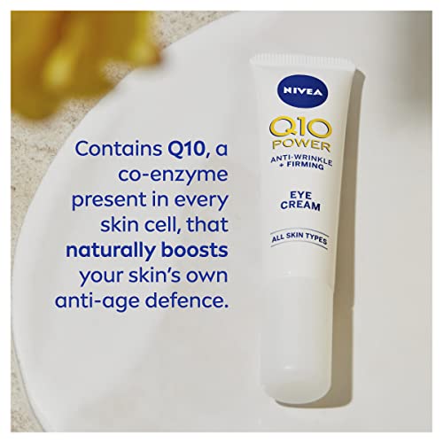 NIVEA Visage Antiarrugas Q10 Plus Crema de Ojos 15ml [Cuidado Personal]