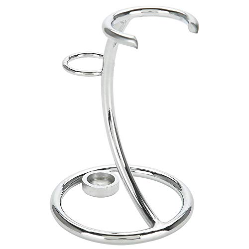 nobrands Brocha de Afeitar Soporte-2 en 1 Brocha de Afeitar Curva portátil Porta-afeitadora Manual Portaherramientas de Afeitado para Hombres(#1)