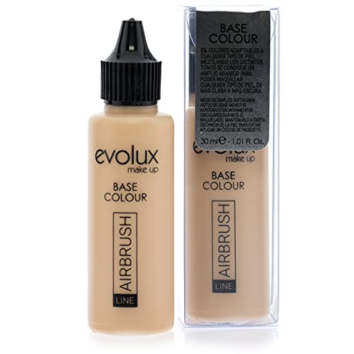 NOCHE Y DÍA EVOLUX Maquillaje Fluido Para Aerógrafo, Base de Maquillaje, Medium, 30 Mililitros