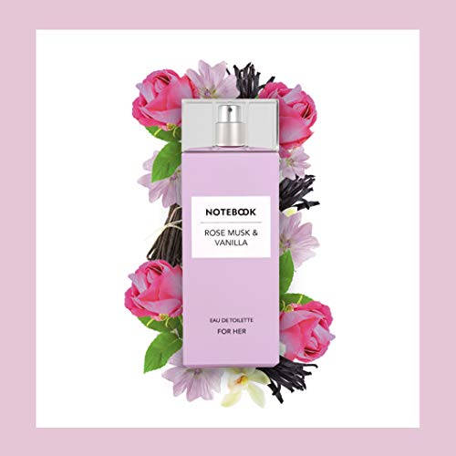 Notebook Rose Musk & Vanilla – 100 ml