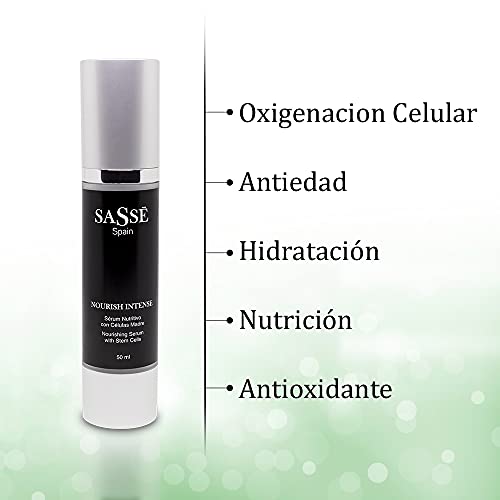 NOURISH INTENSE, Sérum Nutritivo Con Células Madre. Antiarrugas, Antiedad, Nutre. Producto Natural Y Vegano. 30 Ml. Cosmética Natural Fabricada En España. Premios Innovación E I+d.