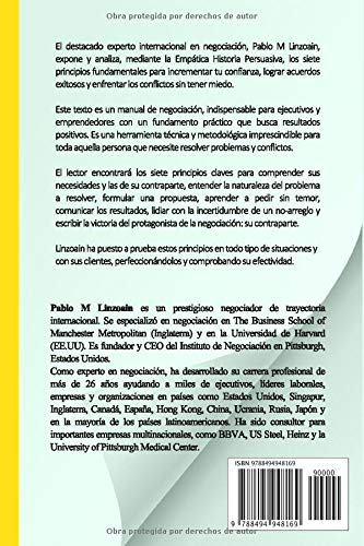 Nunca Temas Negociar: 7 principios para obtener resultados