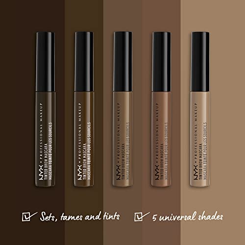 Nyx - Mã¡scara para cejas tinted brow professional makeup