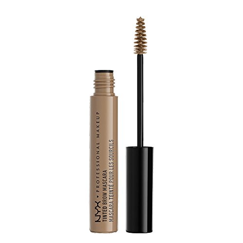 NYX PROFESSIONAL MAKEUP Fijador de Cejas Tinted Brow Mascara, Ultrapigmentado, Fórmula Gel Cremosa para Rellenar Y Dar Forma, Color: Blonde, 6.5 Mililitros