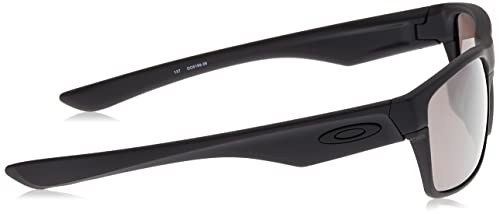 Oakley Two Face Gafas de Sol, Matte Black, 60 para Hombre