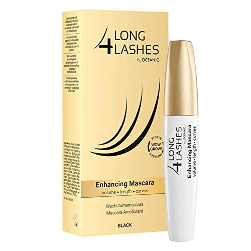 Oceanic Long4Lashes - Máscara reparadora para crecimiento de pestañas con biotina y ácido hialurónico - 10 ml